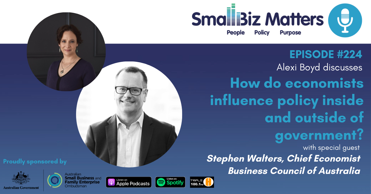 EP#224 ~ How do economists influence policy inside and outside of government?